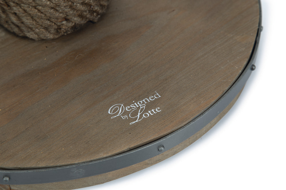DBL HOUT KRABPAAL LUMPRA 35X35X55