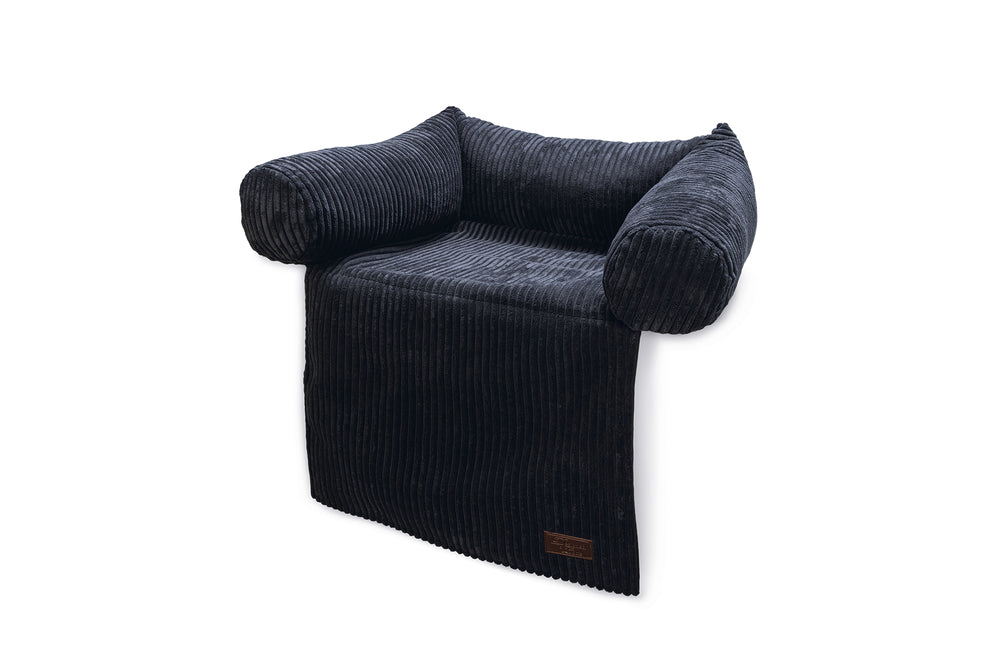 DBL BANKKUSSEN RIBBED ANTR 50X50X30
