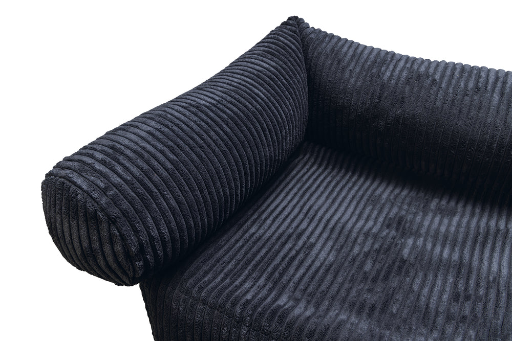 DBL BANKKUSSEN RIBBED ANTR 50X50X30