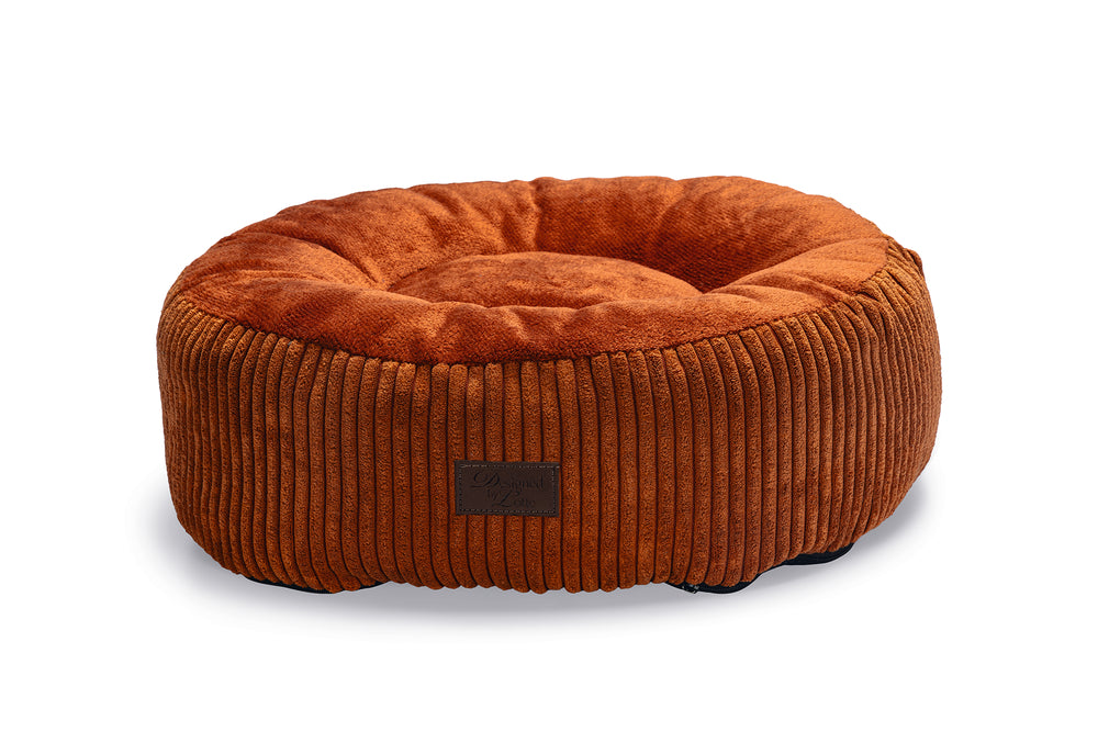 Designed by Lotte Ribbed - Kattenmand - Terracotta - 50x50x17 cm