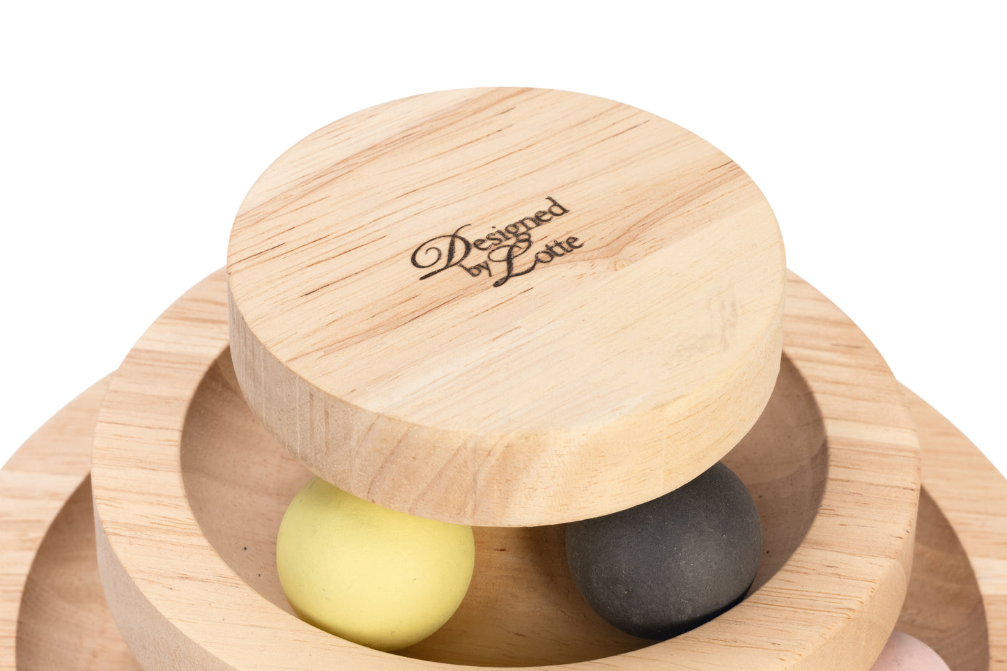 Designed by Lotte Speeltoren Mia - Kattenspeelgoed - Hout - Bruin -