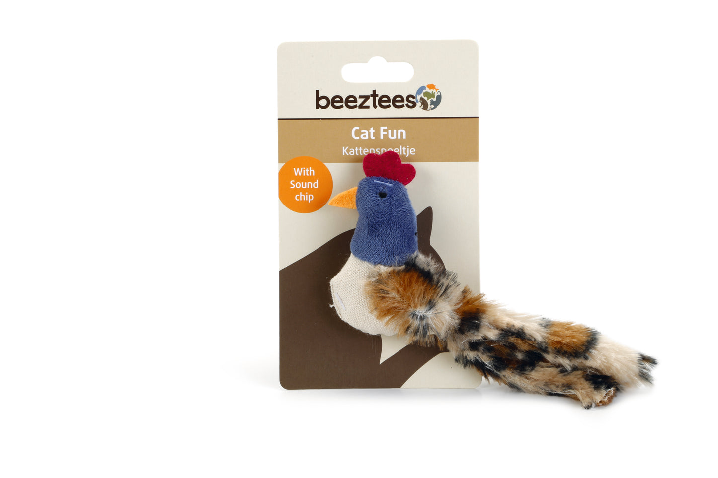 Het Beeztees Trillende Groovy Kattenspeeltje kan je, zoals de naam al doet vermoeden, laten trillen. Dit pluche kattenspeeltje in de vorm van een eend, zorgt voor urenlang speelplezier voor jouw kat of kitten. Door aan het trekkoordje te trekken, kun je het speeltje laten trillen. Dit zorgt ervoor dat jouw kat er extra graag mee wilt spelen.