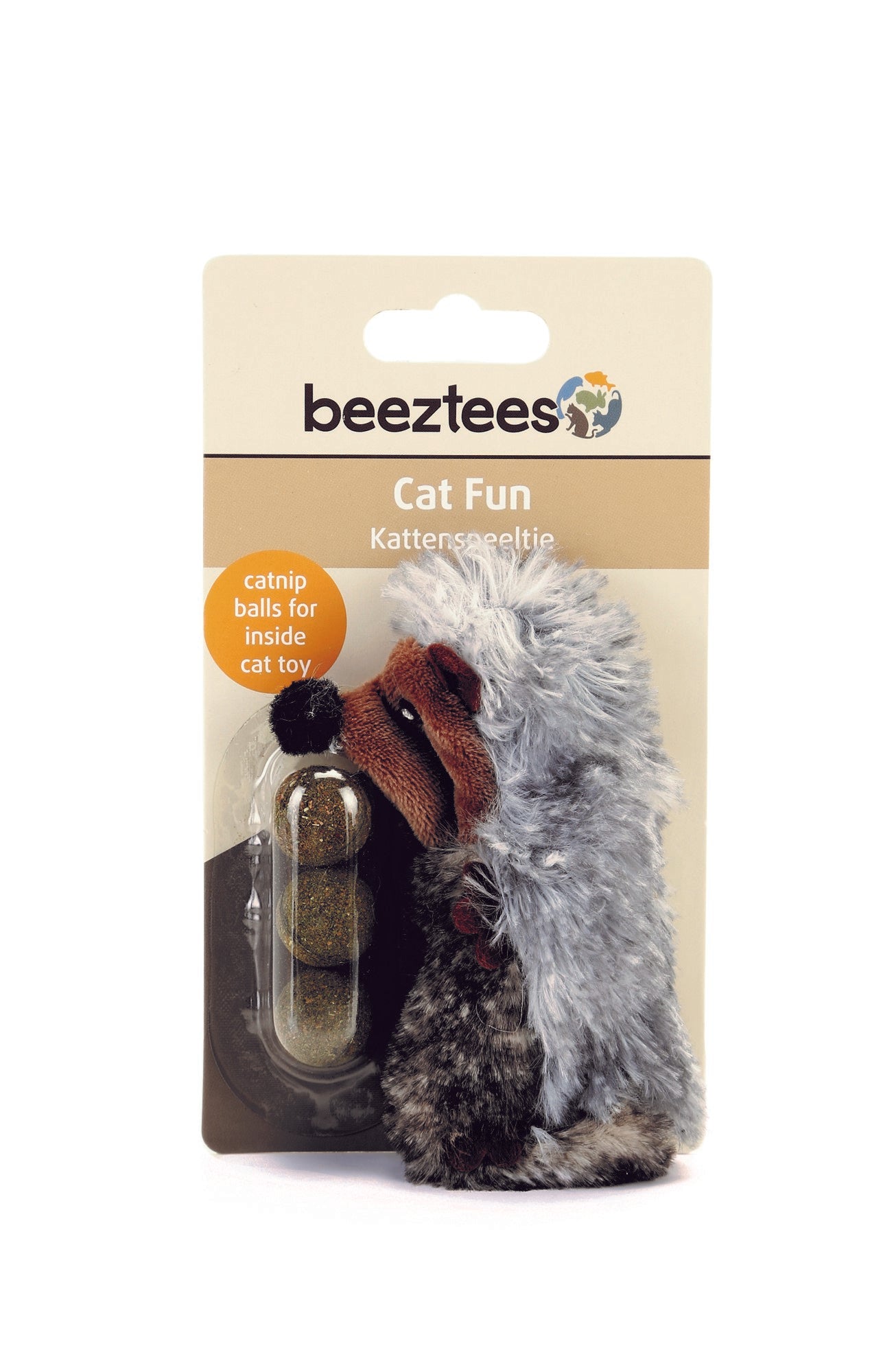 De Beeztees Turkey is een leuk pluche kattenspeeltje met geperste catnip ballen. In het speeltje zijn gaten gemaakt, zodat je de catnip ballen erin kunt doen. Door de catnip wordt het speeltje extra aantrekkelijk voor jouw kat of kitten, waardoor jouw maatje ermee wilt blijven spelen.