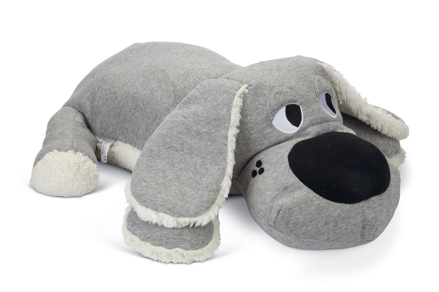 Met de Boomba puppyknuffel van Beeztees geef je jouw pup een extra grote knuffel! Deze XL knuffel is maar liefst 70 cm lang! Jouw pup zal de knuffel gebruiken om lekker tegenaan te kruipen of misschien wel om bovenop te gaan liggen. Boomba is gemaakt van een zachte joggingstof met pluche, zodat het extra zacht aanvoelt voor jouw pup.