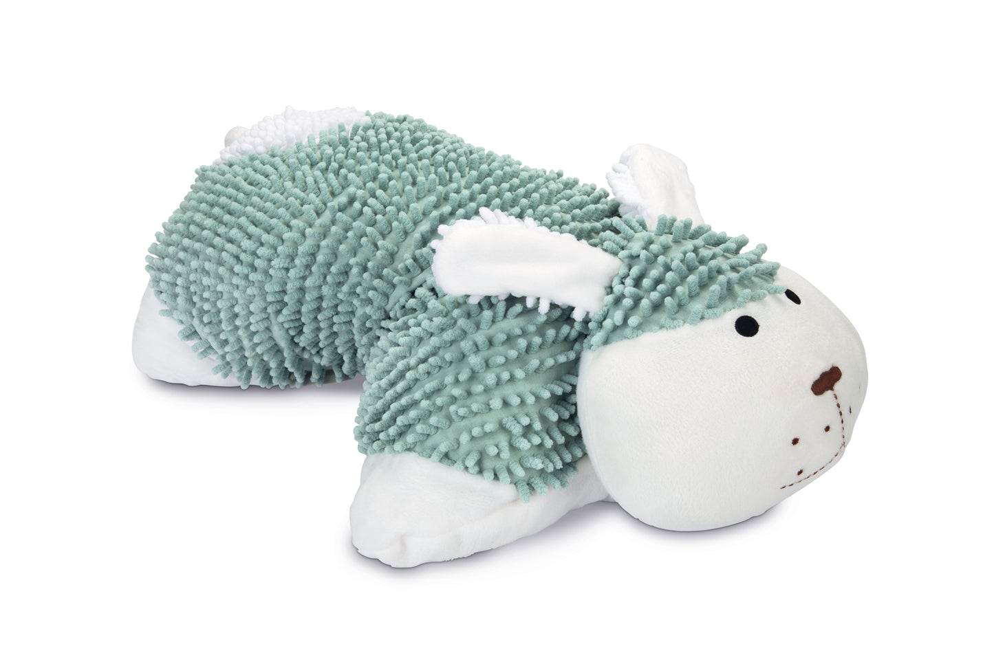 Beeztees Puppy Snuggy - Hondenkussen - Groen/Wit - 40x40x16 cm