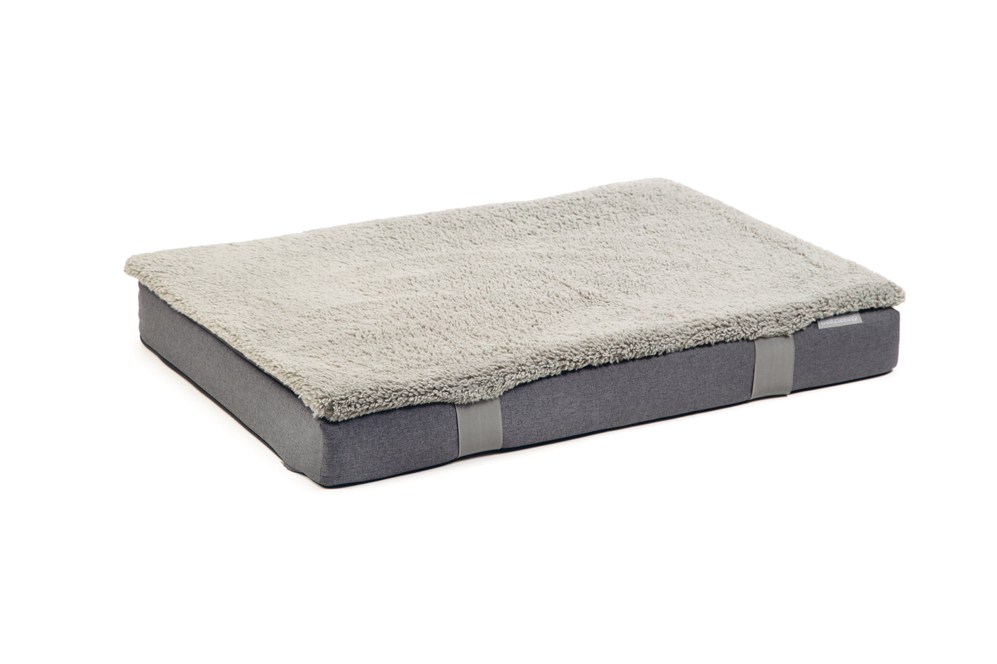 Beeztees Duo - Orthopedisch Hondenkussen - Grijs - 100x70x12cm