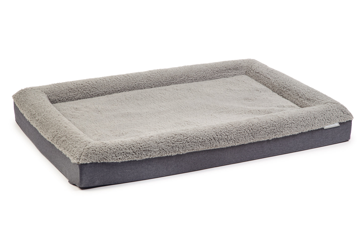 Beeztees memory foam ligbed Yura - Hondenkussen - Grijs - 120x80x15cm