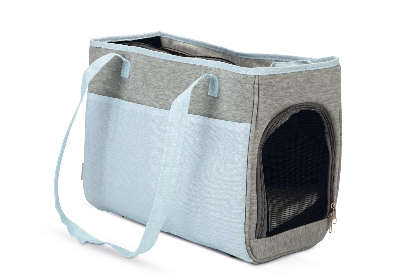 In de Beeztees Minda Draagtas reist jouw kleine hondje of puppy in style. Als jouw pup nog jong is, mag hij of zij nog niet zo lang lopen. Mocht je jouw pup toch ergens mee naartoe nemen, dan kan dat nu in de Minda Schoudertas. Deze stoffen reistas is lekker zacht en warm, zodat jouw hond het helemaal niet echt vindt om in de tas te gaan.