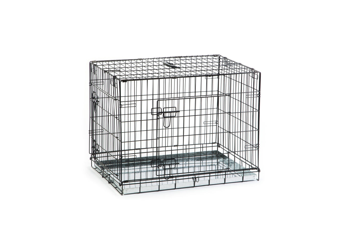 In de Beeztees Hondenbench geef je jouw pup of hond een eigen plek, waarbij je zeker weet dat er niks kapot gaat in huis. Deze bench met 2 deuren, is inklapbaar en daardoor ook gemakkelijk op te bergen. Doordat de bench 2 deuren heeft, kun je de bench vrijwel overal in huis neerzetten. Door middel van het handvat aan de bovenkant, kun je de ingeklapte bench gemakkelijk verplaatsen en opbergen.
