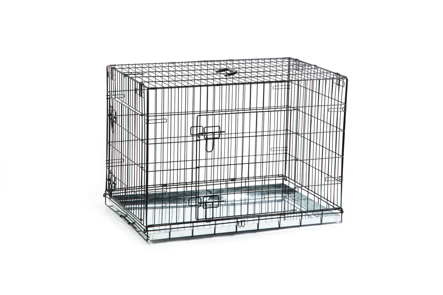 In de Beeztees Hondenbench geef je jouw pup of hond een eigen plek, waarbij je zeker weet dat er niks kapot gaat in huis. Deze bench met 2 deuren, is inklapbaar en daardoor ook gemakkelijk op te bergen. Doordat de bench 2 deuren heeft, kun je de bench vrijwel overal in huis neerzetten. Door middel van het handvat aan de bovenkant, kun je de ingeklapte bench gemakkelijk verplaatsen en opbergen.