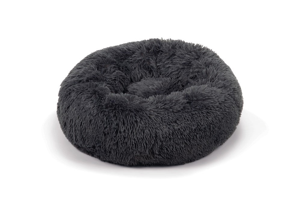 fluffy Yali donut mand grijs 60 cm beeztees