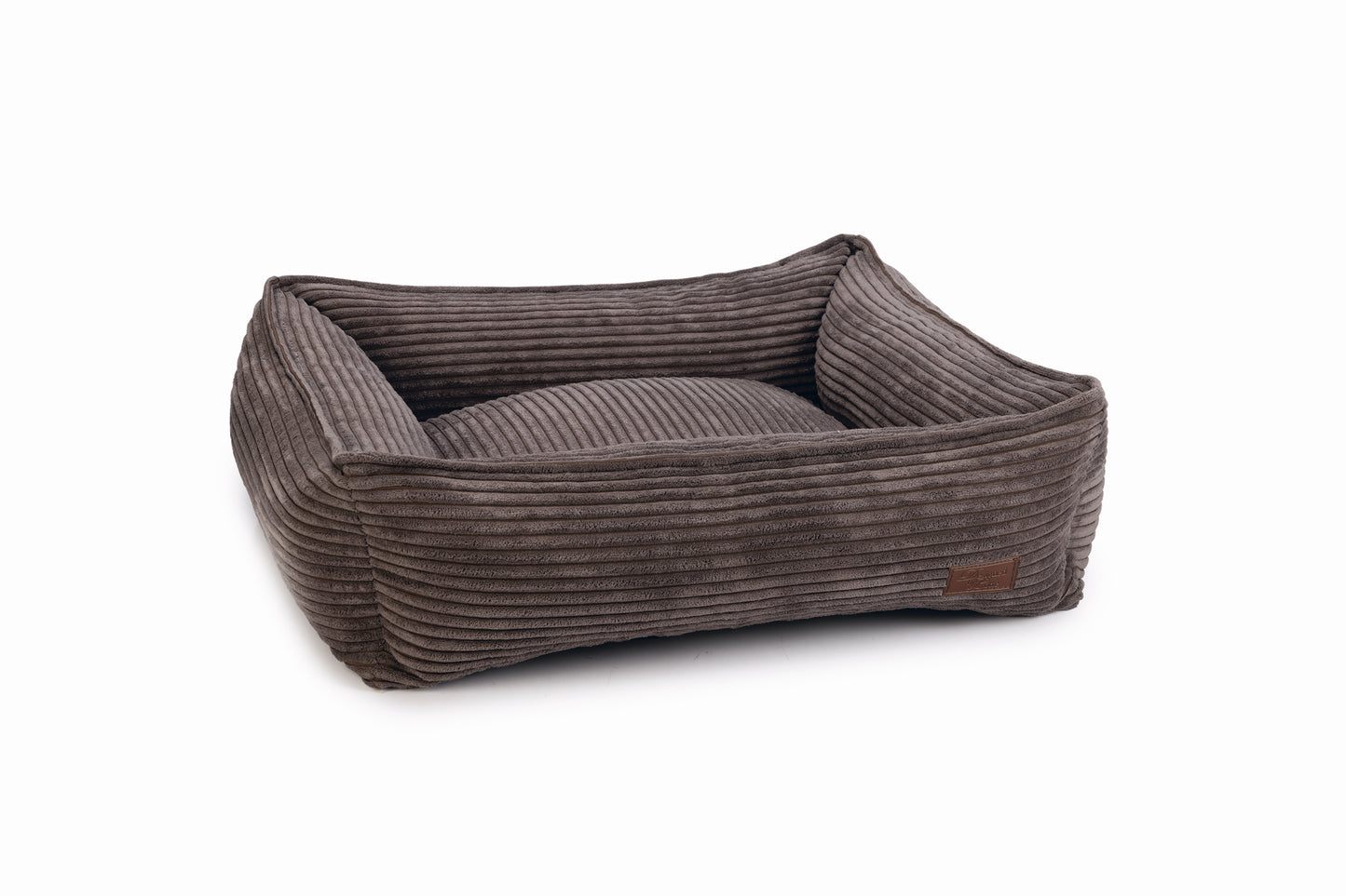 DBL LIGMAND RIBBED BRUIN 65X60X20