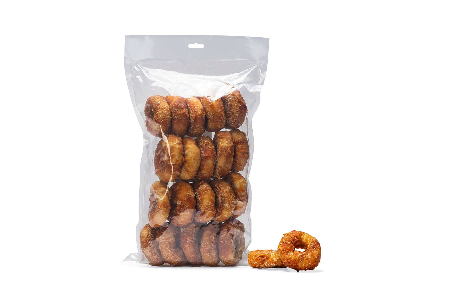 Beeztees Culinair Kauwring met Kip - Hondensnacks - Bulkverpakking - 20