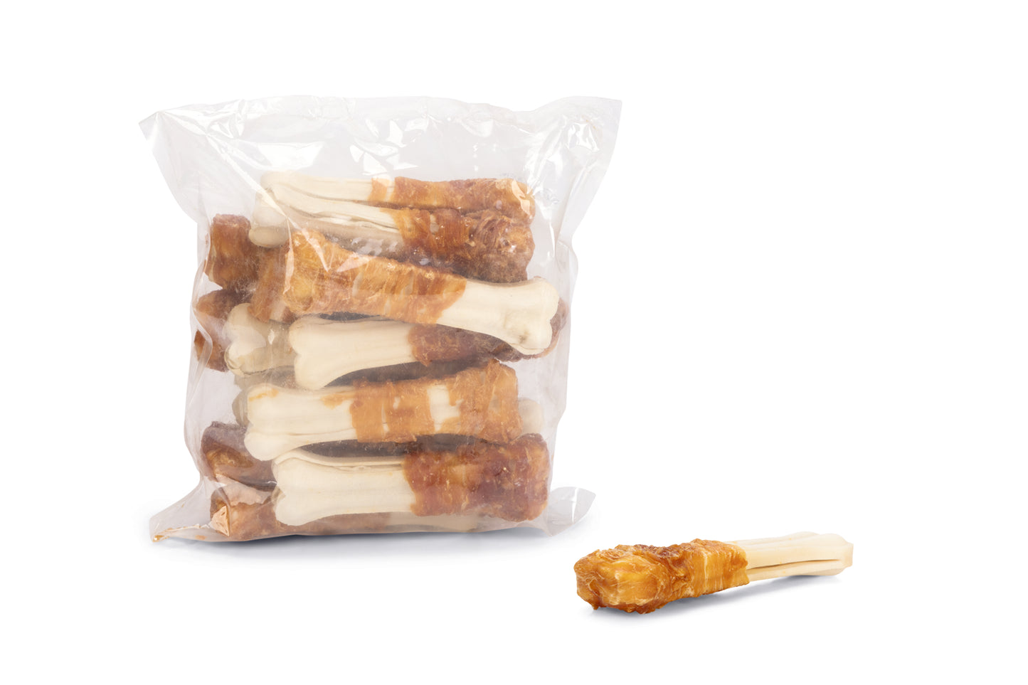 Beeztees Culinair Kauwbot met Kip - Hondensnacks - Bulkverpakking - 14