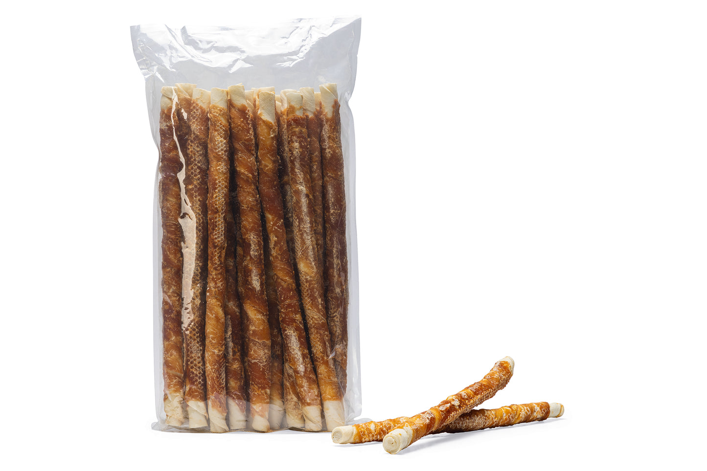 Beeztees Culinair Kauwstaaf met Kip - Hondensnacks - Bulkverpakking - 21stuks