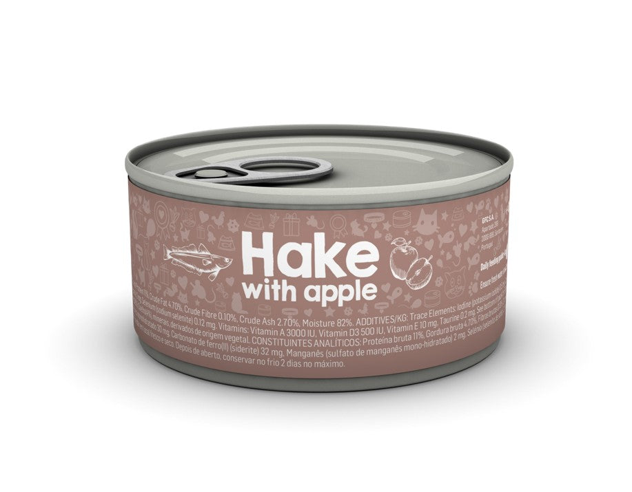 Voor katten die van verse vis houden (en welke kat niet?) is heek met appel de favoriete keuze. Het bevat twee van hun favoriete smaken in een heerlijke jus die ze niet kunnen weerstaan. En het beste deel? U geeft uw kat een biologisch passend dieet.