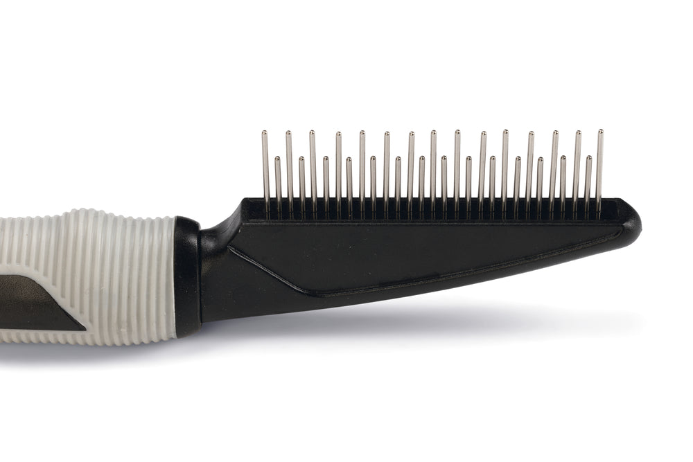 Beeztees Ruikam Roterende Tanden - Hondenverzorging - Zwart/Grijs - Fijn - 21x5x3 cm