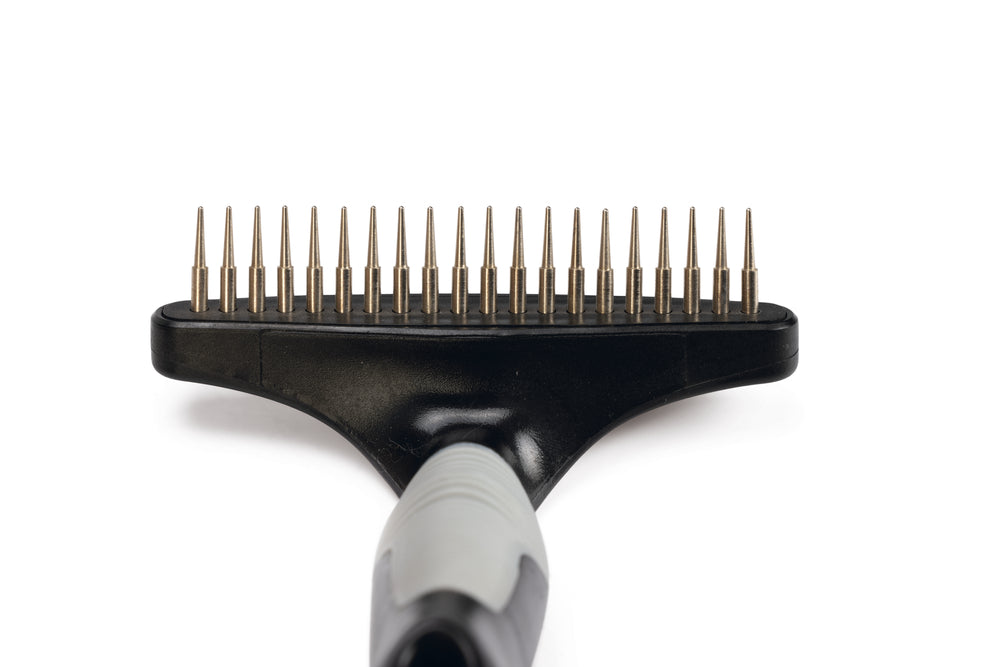 Beeztees Roskam Enkel Roterende Tand - Hondenverzorging - Zwart/Grijs - 15,5x11x5 cm