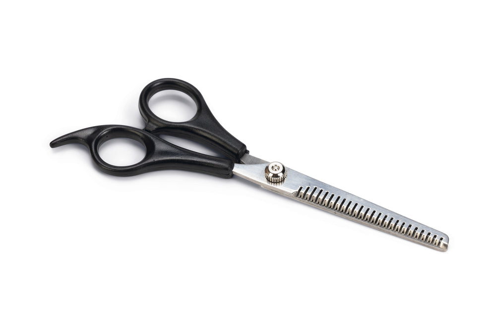 Beeztees Effileerschaar - Hondenverzorging - Zwart - 17x6x1 cm