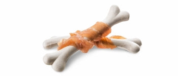 Boxby calciumbotten zijn kleine botten gemaakt van kip, verrijkt met calcium. De calciumbotten zijn glutenvrije en magere hondensnacks.