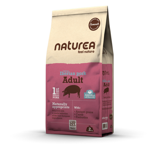 Naturea Elements Adult – Iberisch Varkensvlees Hondenvoer 2 kilo zakken