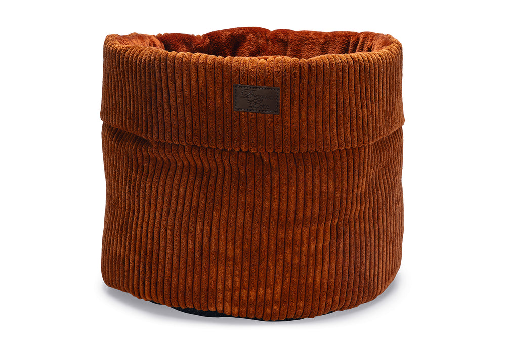 Designed by Lotte Ribbed - Kattenmand - Terracotta - 50x50x35 cm